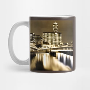 Melbourne City Lights Landscape Photo Mug